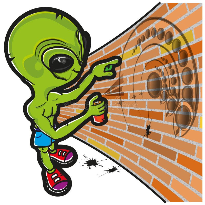 Círculo del extranjero y de la cosecha ilustración del vector Círculo del extranjero y de la cosecha ilustración del vector