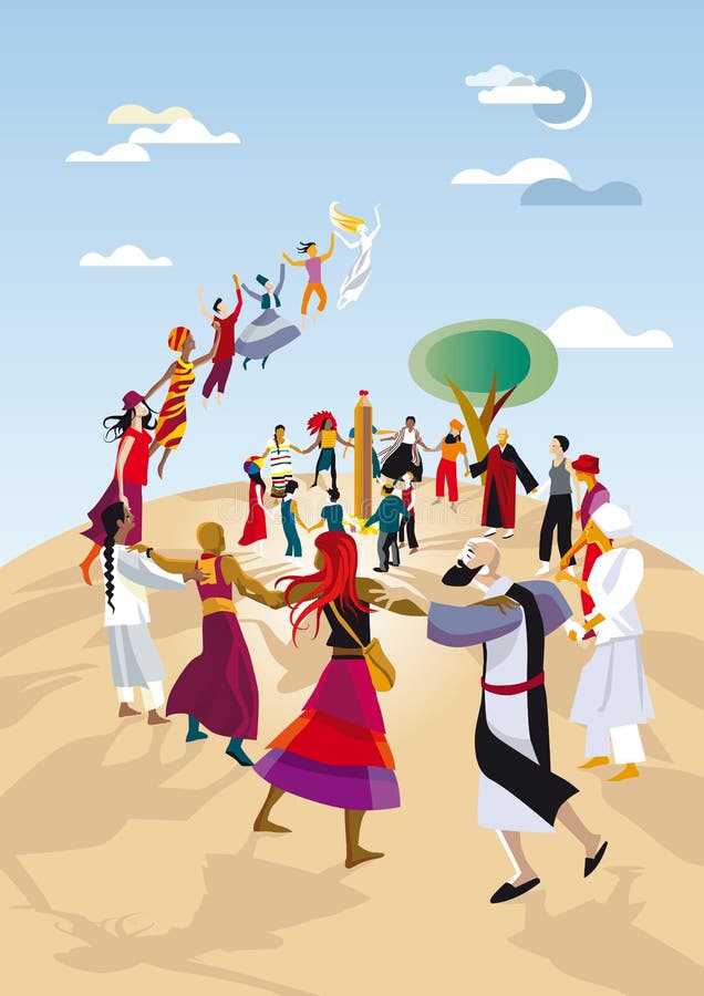 Círculo espiritual libre illustration Círculo espiritual libre illustration
