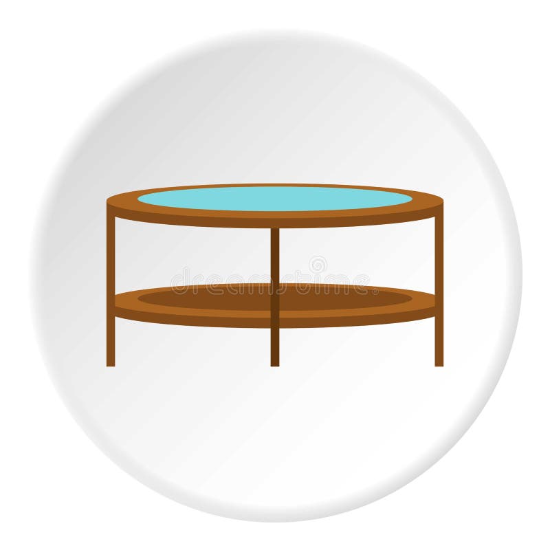 Círculo redondo do ícone do trampolim ilustração stock