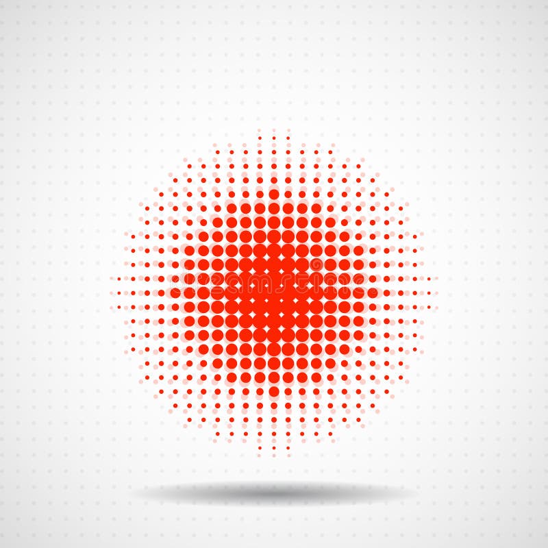 Círculos punteados tono medio abstracto Puntos coloridos libre illustration Círculos punteados tono medio abstracto Puntos coloridos libre illustration