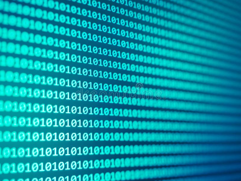 Código Binário do Computador Programação imagens de stock Código Binário do Computador Programação imagens de stock