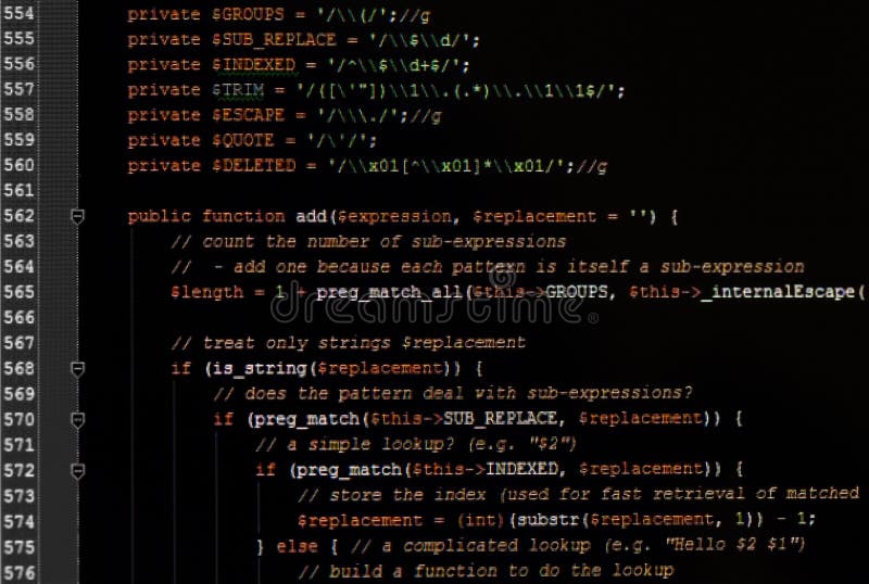 Código del Javascript del Web page en monitor del ordenador imagenes de archivo Código del Javascript del Web page en monitor del ordenador imagenes de archivo