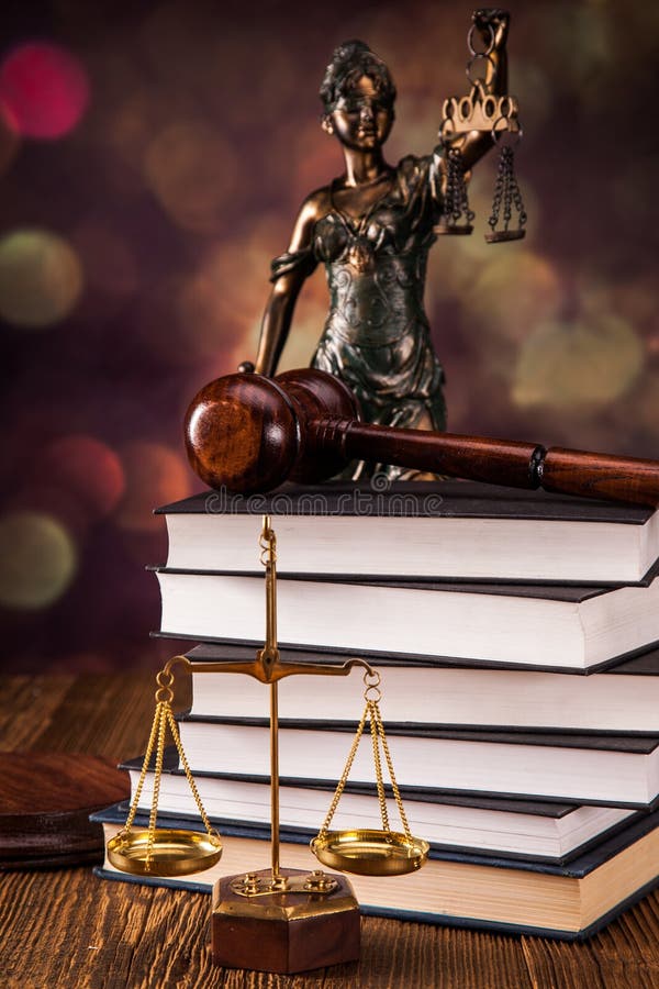 Law code, gavel and books. Law code, gavel and books.