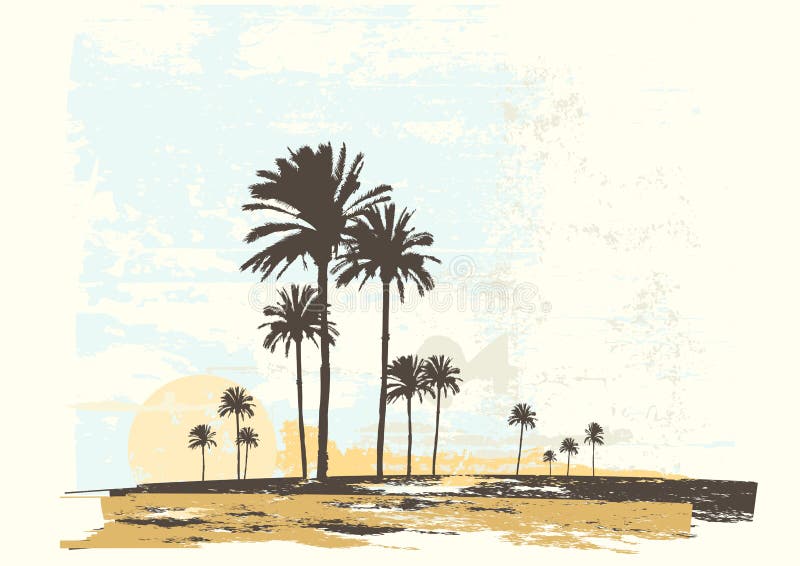 Côte d'océan illustration libre de droits Côte d'océan illustration libre de droits