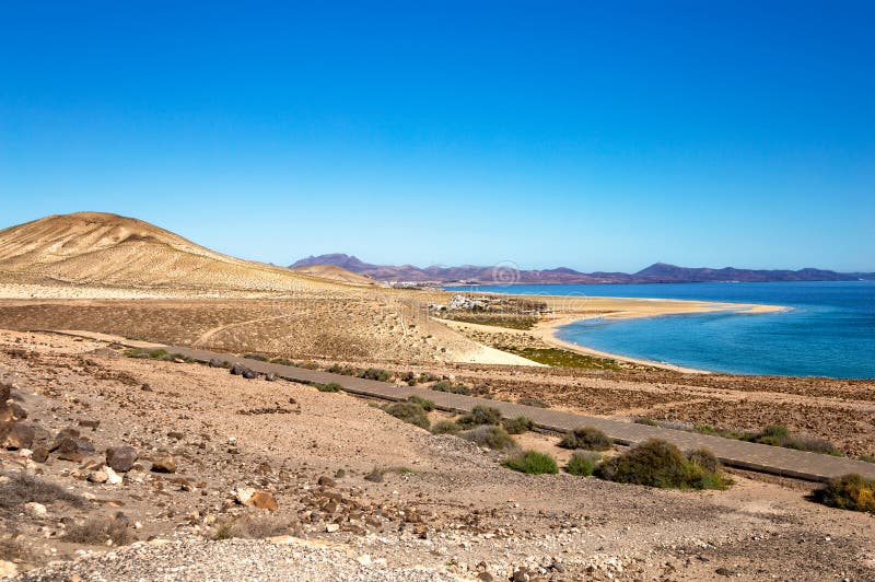 Côte Sud Ile Fuerteventura Canaries Espagne Europe photo libre de droits