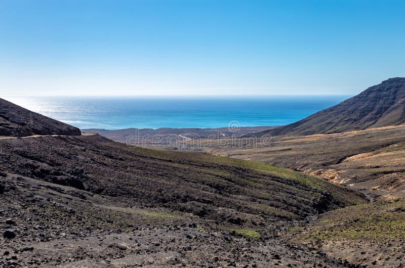 Côte Sud Ile Fuerteventura Canaries Espagne Europe photo stock