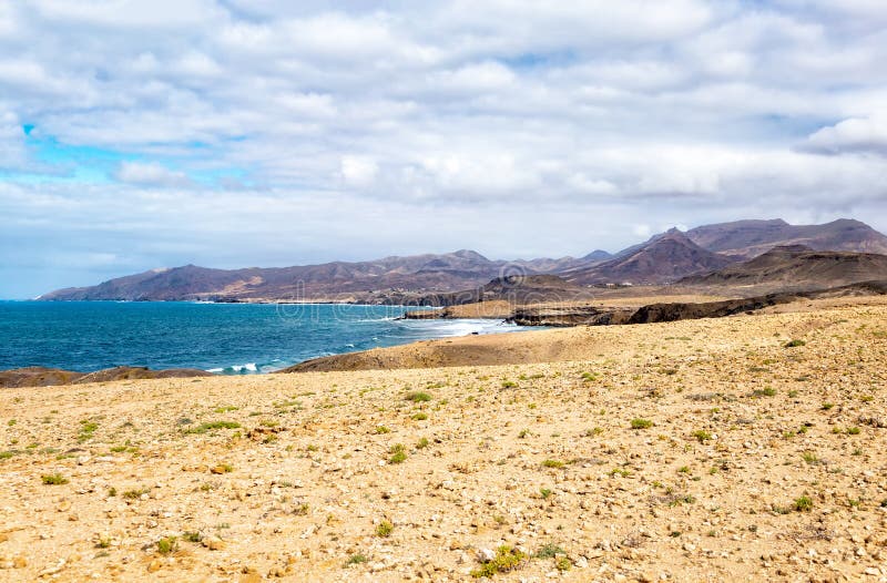 Côte Sud Ile Fuerteventura Canaries Espagne Europe photo stock