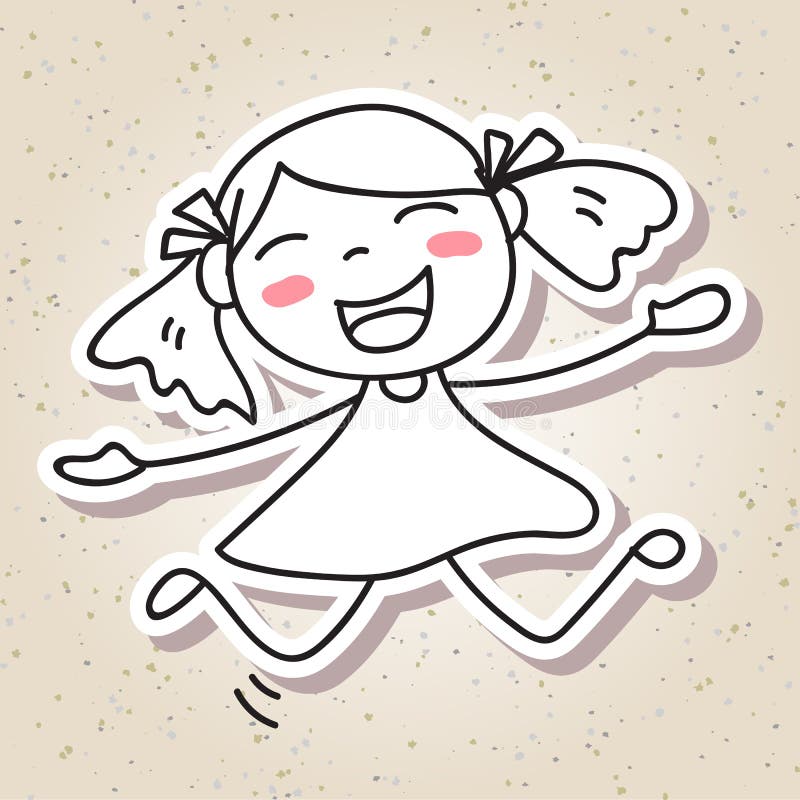 Dé a Gente Abstracta De Dibujo El Concepto Feliz De La Felicidad Del Niño Ilustración del Vector - Ilustración de mano, historieta: 85740098 Dé a Gente Abstracta De Dibujo El Concepto Feliz De La Felicidad Del Niño Ilustración del Vector - Ilustración de mano, historieta: 85740098