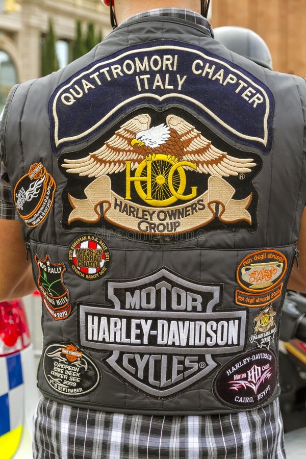 Harley Davidson: Un Bolso De Cuero Del Motorista Típico Accesorios