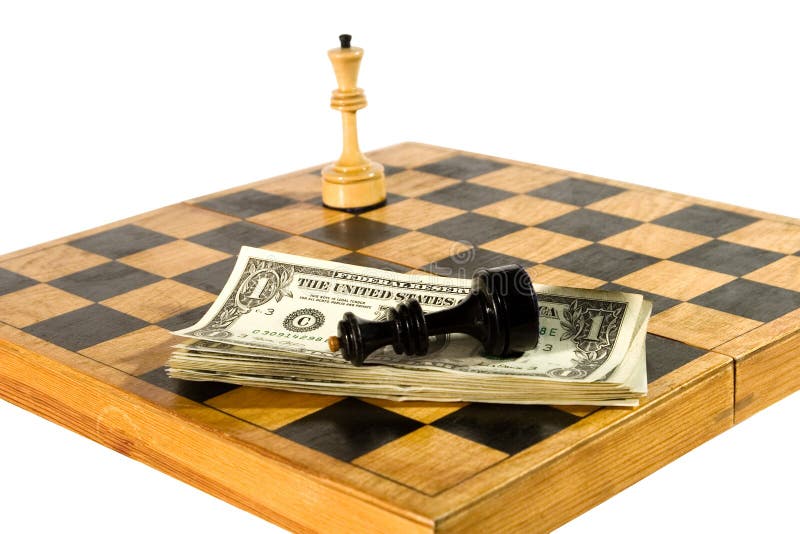 O Tabuleiro De Xadrez Com Rolos De Dinheiro Suíço Imagem de Stock - Imagem  de custo, banco: 224011707