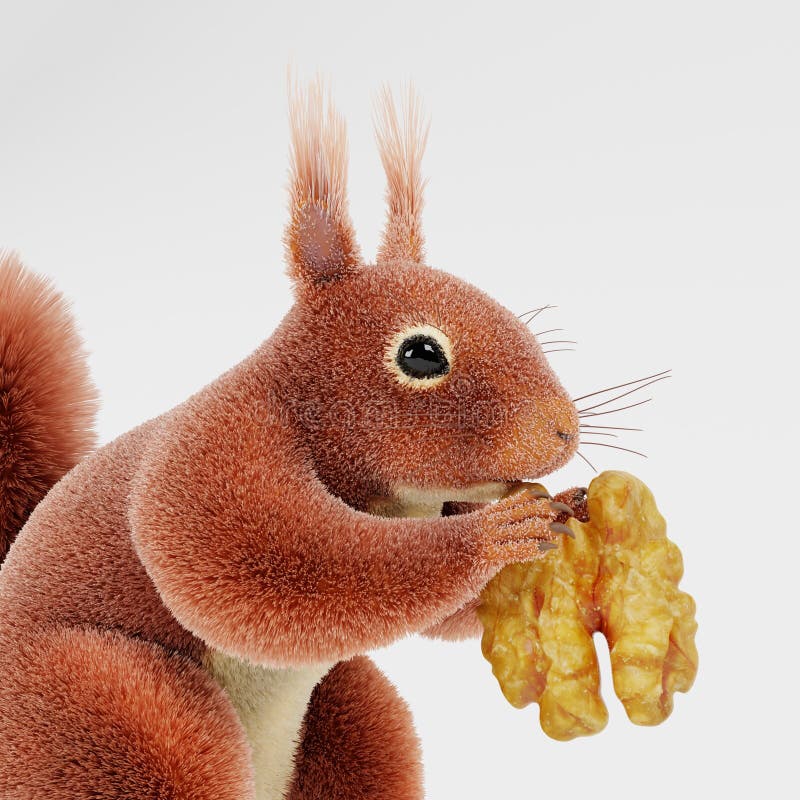 3D-Wackellesezeichen mit 2 Bildern Eichhörnchen und Meise sowie mit Fliegenpilz 