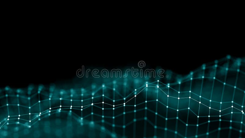 3d Abstract Achtergrondnetwerkconcept Toekomstige achtergrondtechnologieillustratie 3d landschap Grote Gegevens Wireframe 3d Abstract Achtergrondnetwerkconcept Toekomstige achtergrondtechnologieillustratie 3d landschap Grote Gegevens Wireframe