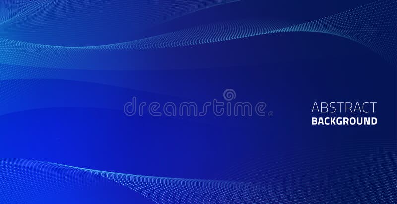3D abstract dark blue background with dots pattern vector design vector illustration