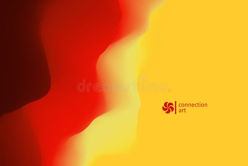 3D Abstract Vector Illustration. Wavy Background. Connection art. Design Pattern.