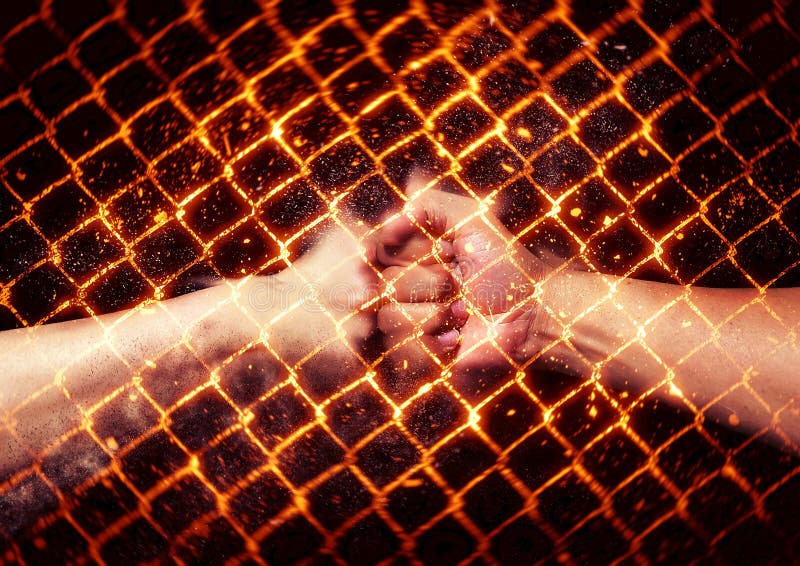 3d afbeelding van eerste en eerste botsing stock illustratie