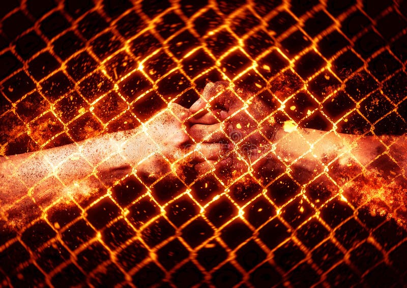 3d afbeelding van eerste en eerste botsing vector illustratie