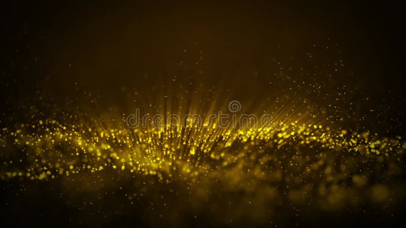 3d Animation with Colorful Grunge Particular Form Lines on Dark Background. Abstract Multicolor Motion Graphics Design