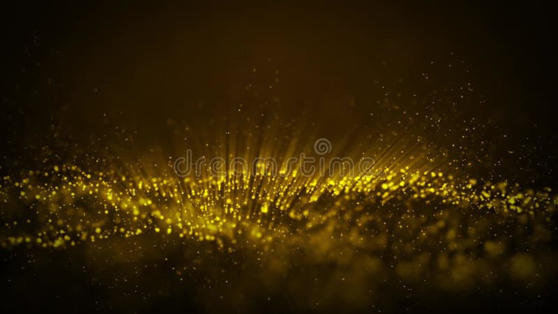 3d Animation with Colorful Grunge Particular Form Lines on Dark Background. Abstract Multicolor Motion Graphics Design vector illustration