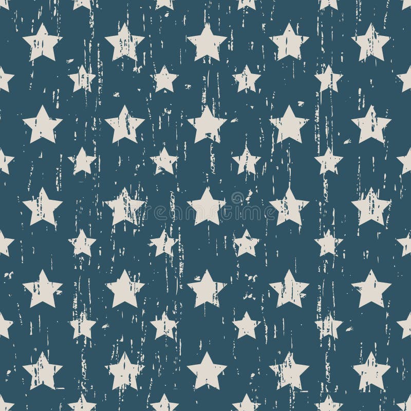 D'annata senza cuciture consumato star il fondo del modello di forma illustrazione di stock D'annata senza cuciture consumato star il fondo del modello di forma illustrazione di stock