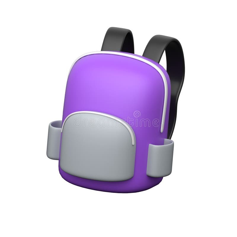 3d-backpack-icon-for-school-supplies-and-student-essentials-stock