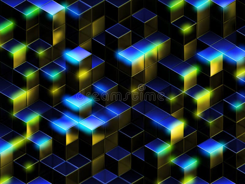 3d berechnet des abstrakten Hintergrundes lizenzfreie abbildung