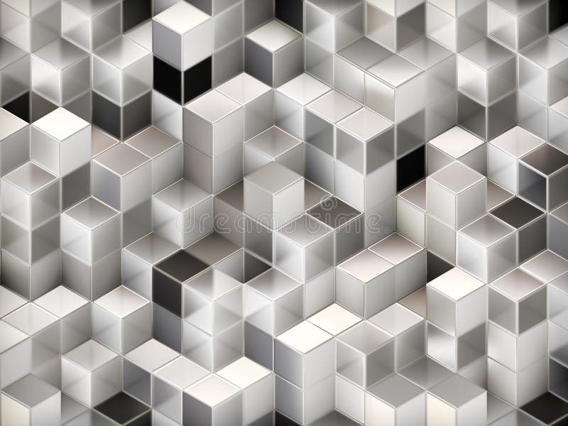 3d berechnet des abstrakten Hintergrundes stock abbildung