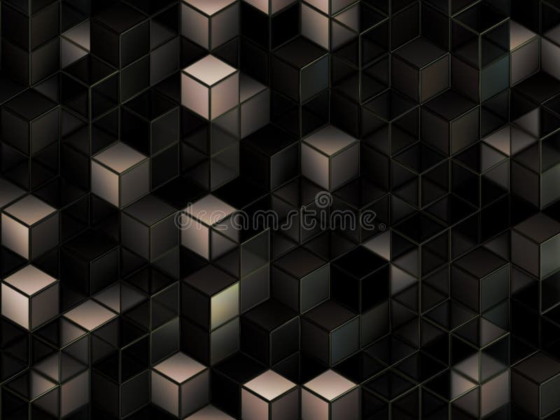 3d berechnet des abstrakten Hintergrundes stock abbildung