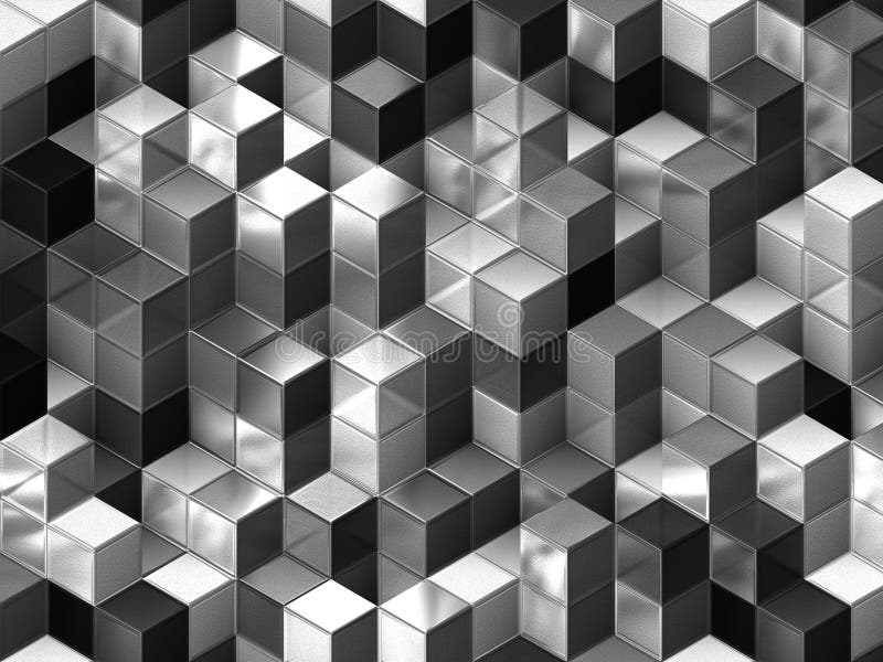 3d berechnet des abstrakten Hintergrundes vektor abbildung