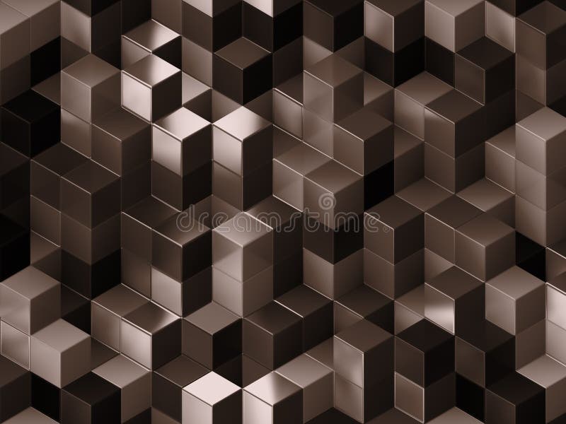 3d berechnet des abstrakten Hintergrundes vektor abbildung