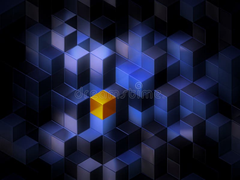 3d berechnet des abstrakten Hintergrundes lizenzfreie abbildung