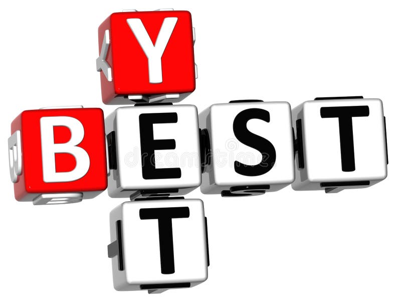 3D Best yet Crossword stock illustration Illustration of crossword 3D Best yet Crossword stock illustration Illustration of crossword