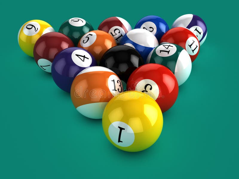 3D Pool Ball