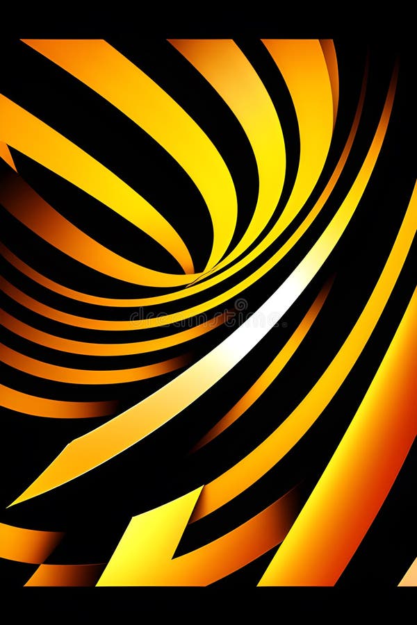 2d black abstract graphic background generated by ai stock illustration