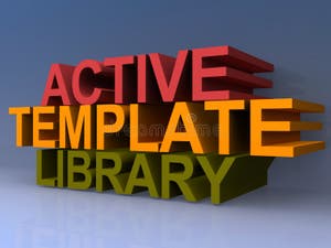 Active Template Library Stock Illustration Illustration Of Block 