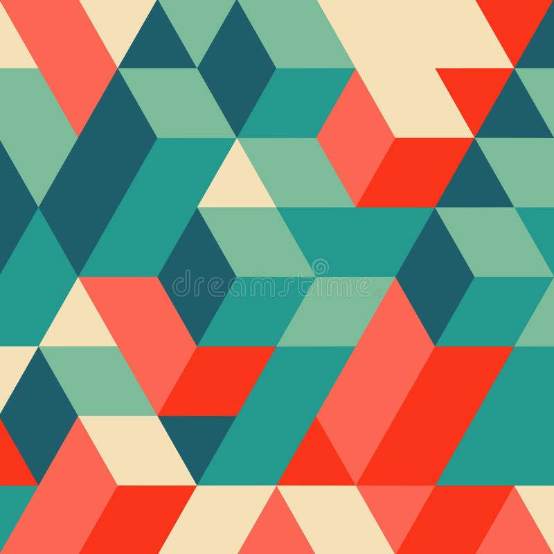 3d blocks structure background. Geometric pattern. Vector illustration.