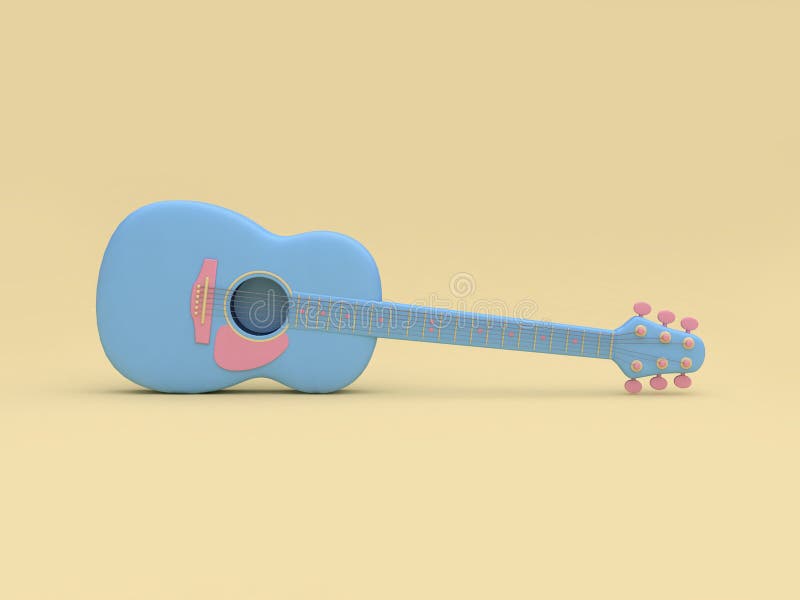 Download 3d Guitar Stock Illustrations 3 825 3d Guitar Stock Illustrations Vectors Clipart Dreamstime PSD Mockup Templates