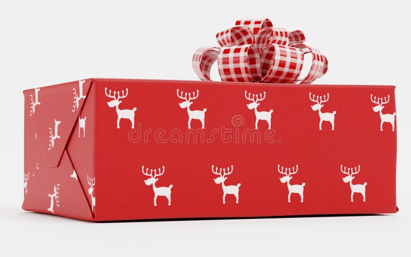 3d cadeauweergave vector illustratie