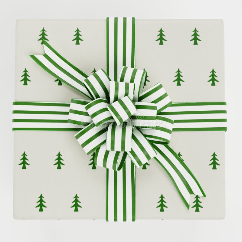 3d cadeauweergave stock illustratie