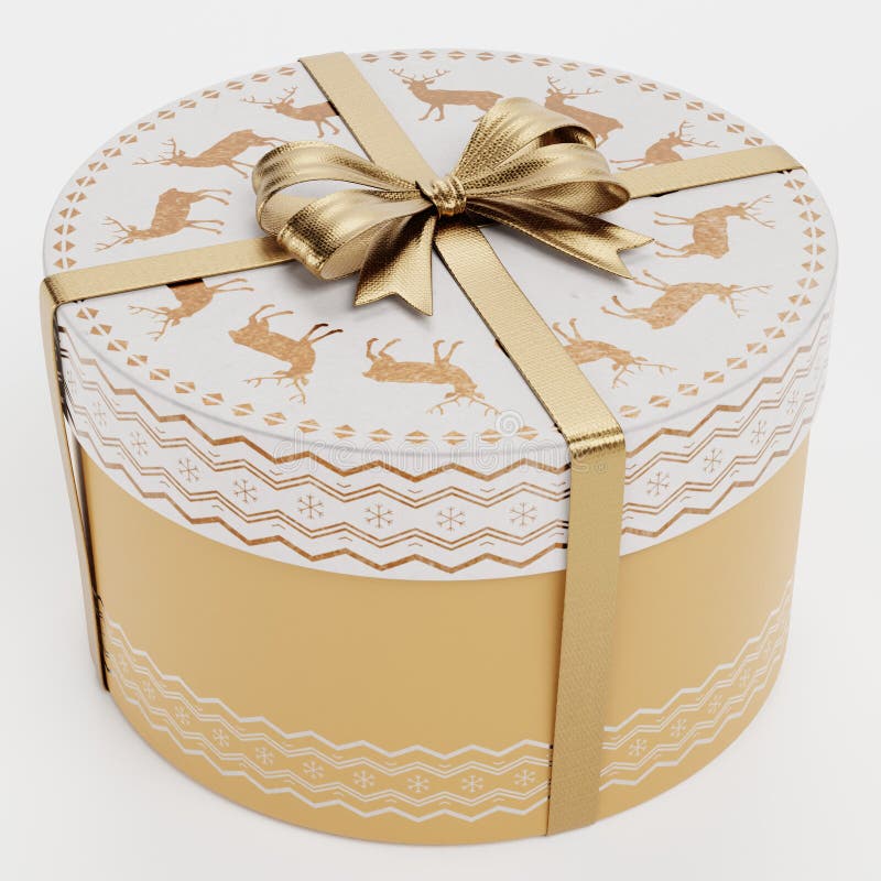 3d cadeauweergave stock illustratie
