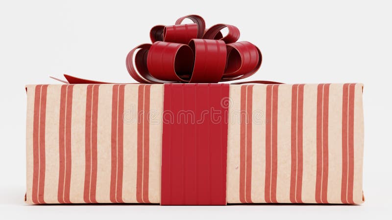 3d cadeauweergave vector illustratie