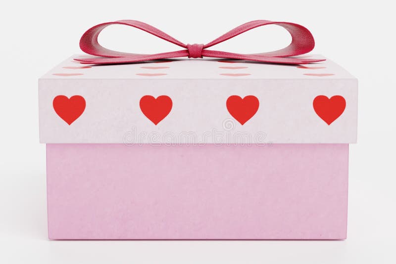 3d cadeauweergave royalty-vrije illustratie