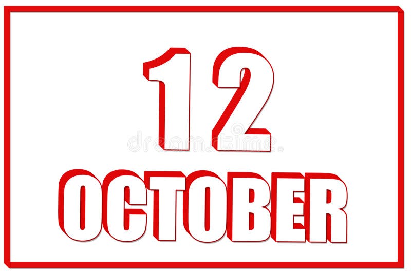 12th October Stock Illustrations 452 12th October Stock Illustrations Vectors Clipart Dreamstime