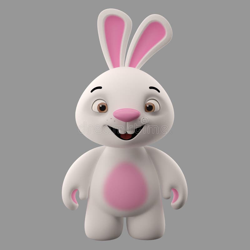 3D Cartoon Character, Easter Bunny Stock Illustration - Illustration of farm, creative: 38356921 3D Cartoon Character, Easter Bunny Stock Illustration - Illustration of farm, creative: 38356921