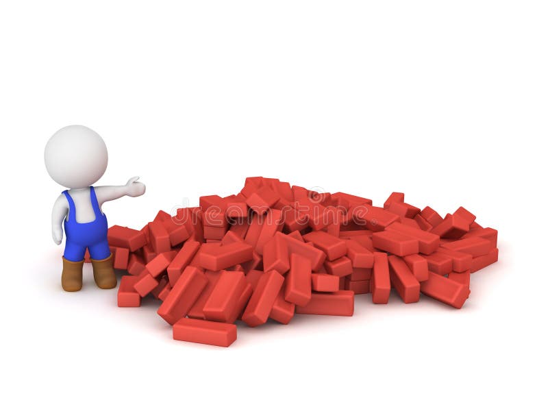 Cartoon Pile Of Bricks Clipart - Images | Amashusho