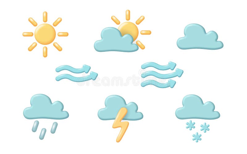 Sunny and rainy day. Weather forecast icon. Meteorological sign