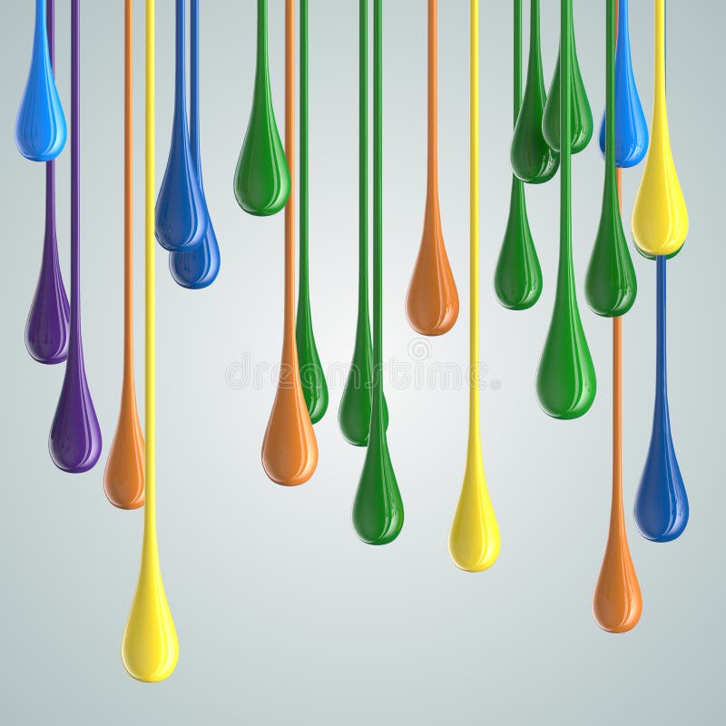 Paint drop stock vector. Illustration of spot, drips, spraypaint 7322041