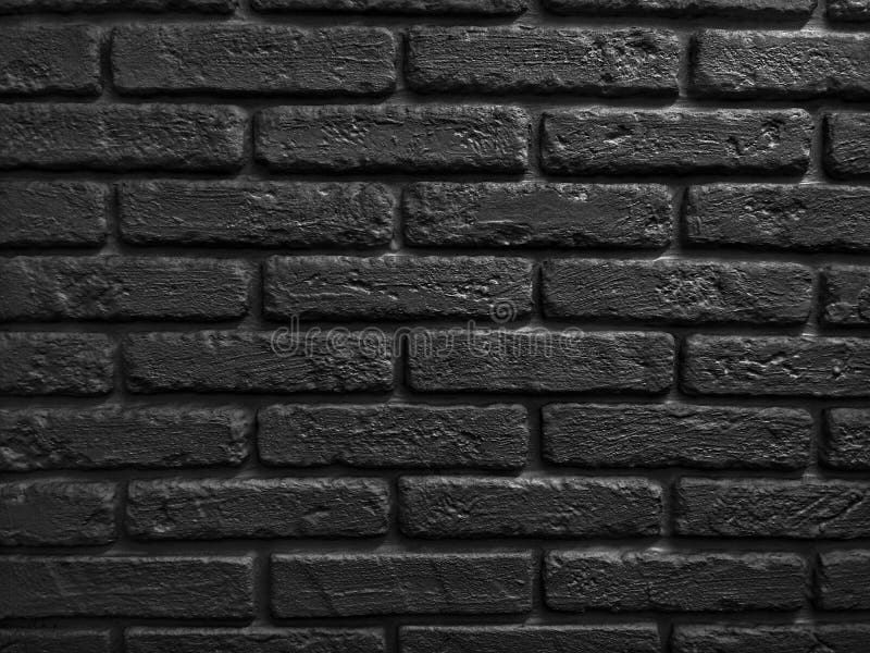 D?coration int?rieure Mur de briques noir photos libres de droits D?coration int?rieure Mur de briques noir photos libres de droits
