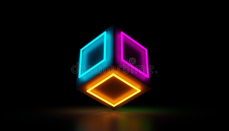 Neon Cube: Hãy tưởng tượng bầu không khí rực rỡ sắc màu với hình dạng khối chữ nhật Neon Cube. Tia sáng sẽ làm nổi bật những góc cạnh và tạo ra một không gian sống động. Xem hình ảnh liên quan để có cảm nhận chân thực hơn về sức sống của nó.