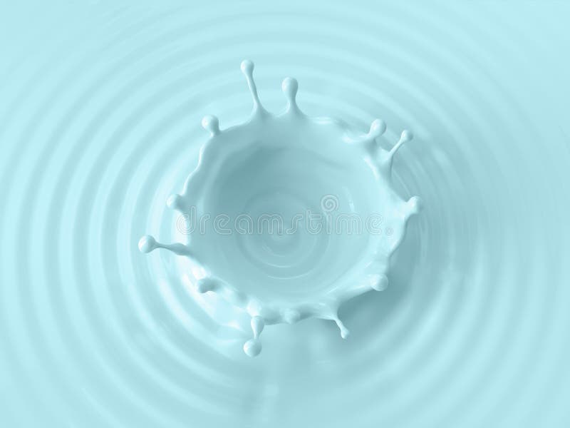 3d de fundal abstract de textură de macrocomandă lichidă de ascuțit pastel coroană stropire de culoare pastel royalty free illustration
