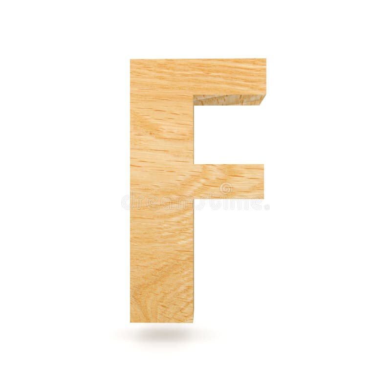 Wooden Alphabet F Letter Stock Illustrations – 283 Wooden Alphabet F ...
